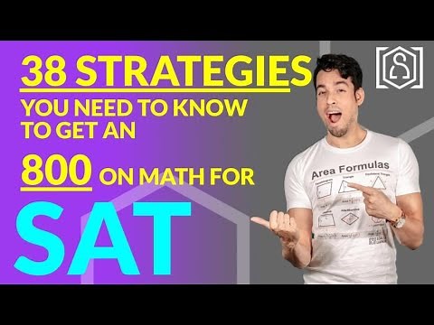 🌟 The ULTIMATE Digital SAT Math Video 🌟 - 38 Strategies to Nail an 800 on Digital SAT Math