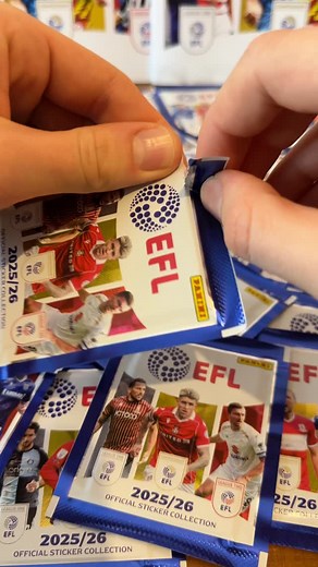 11 reactions · 63 comments | Sound ON for Sticker ASMR 襤⚽️ It’s launch week for the @paniniukofficial EFL sticker album so I thought we’d indulge in some sticker ASMR ⭐️ Who else is SO excited now?!  #asmr #satisfying #footballstickers #efl #football #soccer | EABskills | Facebook