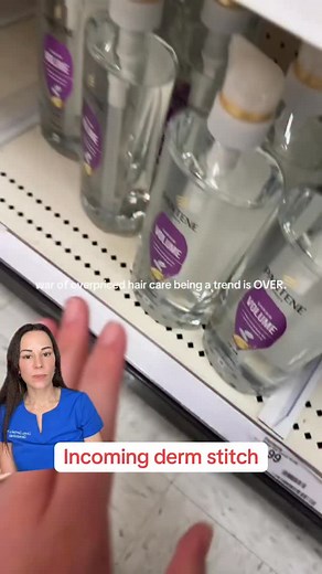 Comment DRUGSTORE for the list! As a dermatologist, we specialize in skin, nails, AND hair, and as a clinician I see patients from all walks of life. Good hair should be accessible to all! Don’t get me wrong, there’s so many incredible higher end brands, but that doesn’t inherently make drugstore brands ineffective or “bad”. So if you’re balling on a budget, these are the affordable drugstore shampoos I recommend to my patients all of the time! Stitch with @isabellavcarson on 🕰️ Have you tried 
