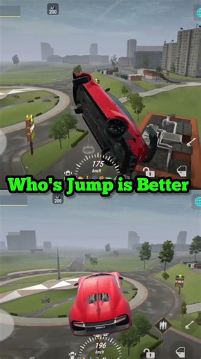 Buggati Vs BMW Jump Test 🤔