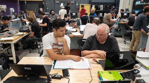 Tour the ‘mech lab' at Sierra College that's teaching high-demand tech skills
