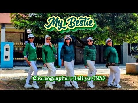 “My Bestie” Line Dance || Demo by Linda & Happy LD Group