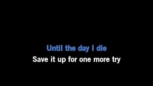 Karaoke The One - Foo Fighters - CDG, MP4, KFN - Karaoke Version