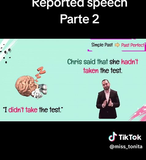 Understanding Reported Speech in English - Part 2