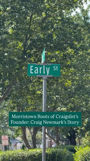 Morristown Media®️ on Instagram: "Craig Newmark, the founder of Craigslist, was born on December 6, 1952, in Morristown, NJ. He grew up in a modest Jewish household on Early Street with his parents, Joyce and Lee, and his younger brother Jeff. After his father passed away when Craig was 13, his family moved to Jacob Ford Village apartments near Washington’s Headquarters. Despite financial struggles, his mother instilled strong values of empathy, resilience, and education 💡. Craig attended Morri