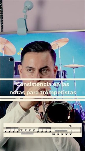 🎺Consistency in notes #trumpet #trumpetexercises #trumpetplayers