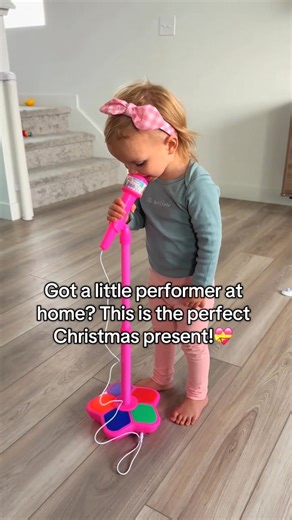 Unleash their inner superstar! 🎤✨ This karaoke machine with colorful lights and a playful microphone has my little diva singing her heart out for hours. Endless fun that boosts confidence and creativity! 🎶🌟 | Humblyman/K