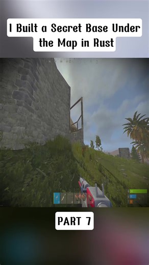 I Built a Secret Base Under the Map in Rust