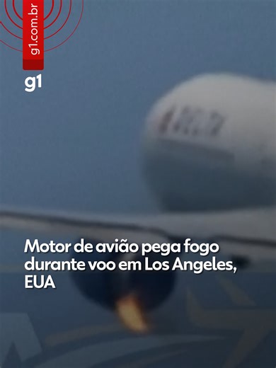 Susto no ar - Um Boeing 767-400 da Delta Airlines teve que fazer um pouso de emergência no aeroporto de Los Angeles na sexta-feira (18) logo depois de decolar do mesmo local. A aeronave ia para Atlanta e teve que voltar a Los Angeles imediatamente. Serviços de emergência aguardavam o avião ao lado da pista. Um vídeo mostra o momento em que um dos dois motores da aeronave aparece em chamas. As imagens são compatíveis com um problema mecânico chamado estol de compressor, um fenômeno que pode acont