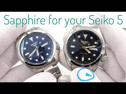 Exclusive! Sapphire upgrade for 40mm Seiko 5 Watches