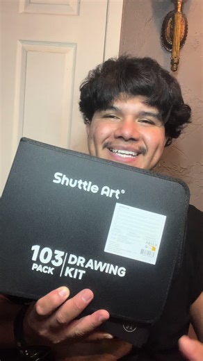 Great, here’s a shoppable video script for Shuttle Art 103/116/124 Pack Drawing Pencils Set, Sketching and Drawing Art Set with Colored Pencils, Sketch and Graphite Pencils in Portable Case, Drawing Supplies for educational, Adults and Artists,coloring book: --- ##[Scene 1: Hook]## Art in your pocket? This portable set brings professional-grade artistry wherever inspiration strikes! ##[Scene 2: Body]## 103 with pencils with colored, graphite, and sketching varieties in one sleek case. Safe mater