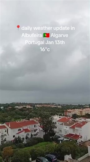 Daily Weather Update for Albufeira, Algarve Portugal
