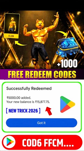 Free Redeem Code | Google Play Store Redeem Code | How to Get Free Redeem Codes 2026 #redeemcode