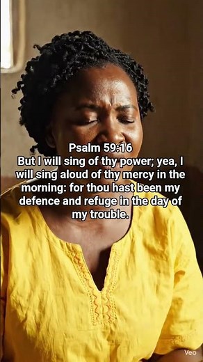 Psalm 59:16 – I Will Sing of Your Mercy ‪@BibleChaptersNarrated‬