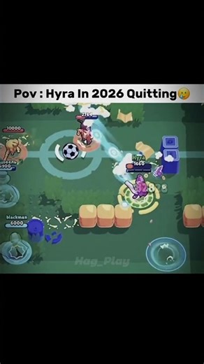#shorts Hyra In 2026 Vs Hyra 2025 ☠️ #brawlstars #supercell #brawl #fyp