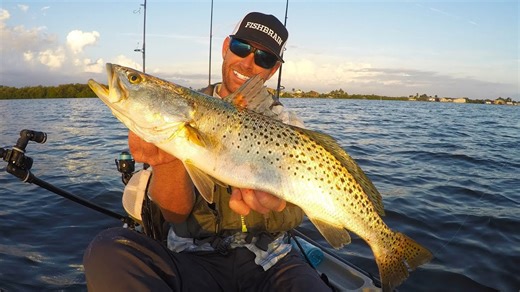 Kayak Fishing Adventure for Trout, Grouper, and Mackerel