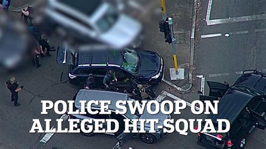 Detectives swoop on alleged hit squad in Revesby