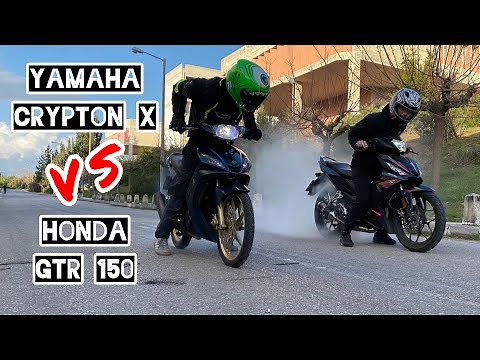 Honda GTR 150 VS Yamaha Crypton X 135