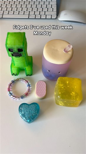 Guess my favourite fidget based off the ones I used this week!