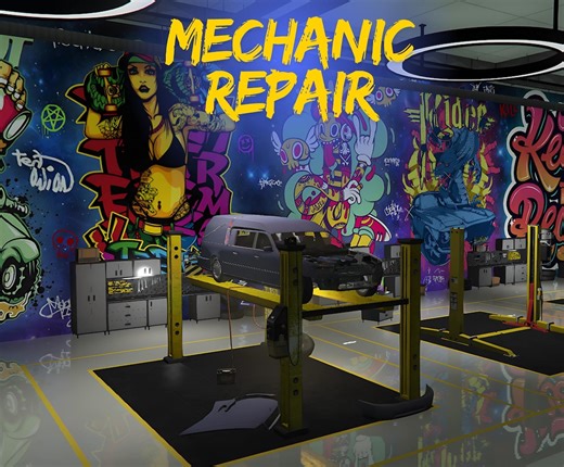 Fivem Mechanic Repair Shop MLO: Custom Interior, Optimized Design - Etsy