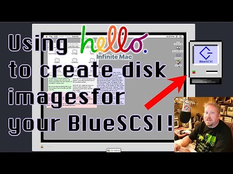Using InfiniteMac to create disk images for your #Macintosh #computer! #retro #vintage #bluescsi