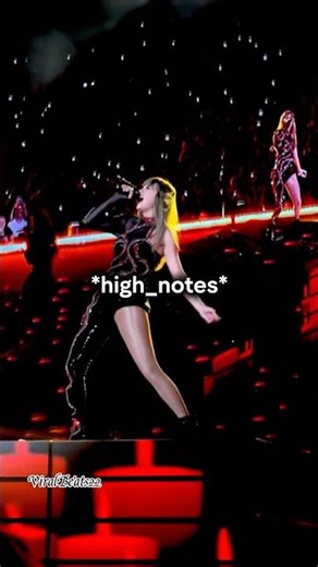 Taylor Swift Hit A Note So High It Didn’t Sound Human 😳🎤#taylorswift #shorts