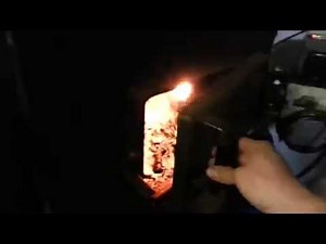 Waste oil converted Beckett Burner