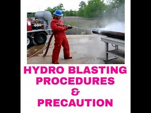 KNPC HYDRO BLASTING PROCEDURE AND PRECAUTION