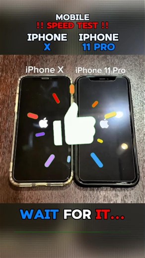 iPhone X vs iPhone 11 Pro Boot Up Speed Test – Old Legend vs Pro Beast! 📱⚡