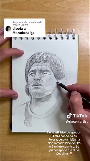 Dibujando a Maradona: Arte y Retrato del Futbolista