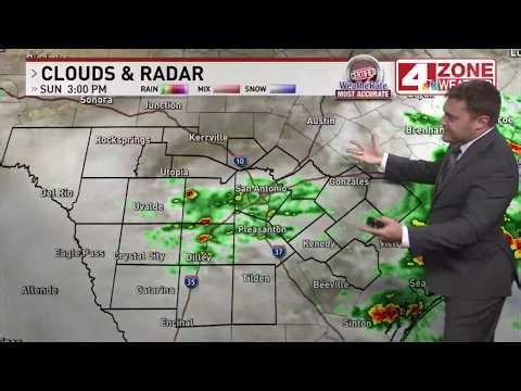 LATEST FORECAST: Tracking scattered storms and showers