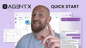 How to build AI Agent on AgentX and deploy to your website in two minutes