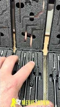 Комплект клюшек ручной работы для замков Cisa/Abus Kale/Iseo Mottura Tesa T60/Azbe Mul-T-Lock!