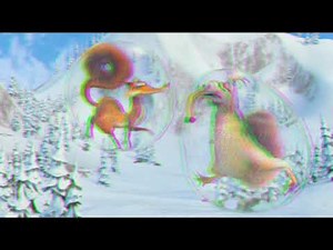 Ice Age: Dawn of the Dinosaurs - Scrat & Scratte Bubble Scene (in TrioScopics 3D)