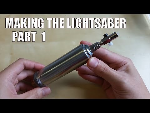 How to Make a Real Burning Lightsaber: Part 1