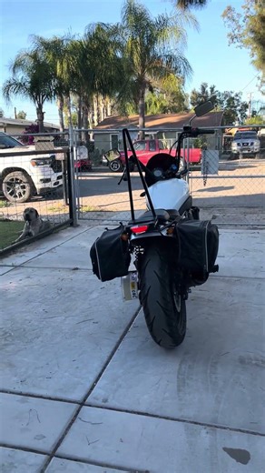 Custom 2024 Kawasaki eliminator! The little bagger I’ve turned it into! #kawasaki