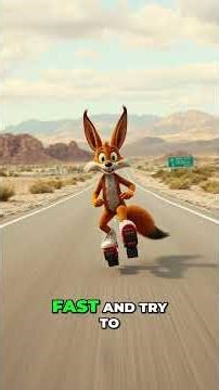 Wile E. Coyote's SECRET to NEVER Giving Up! #shorts