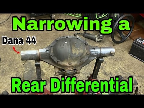 Narrowing a rear end ***HOW TO*** PT.1