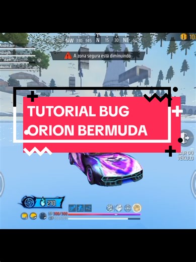 Tutorial Bug Orion de Free Fire em Bermuda