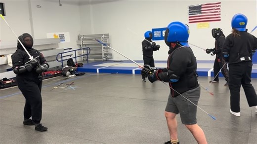 Boston Armizare on Instagram: "We’re back to longsword on Mondays! Practicing cuts with the Darth Maul trainers tonight. #hema #historicaleuropeanmartialarts #sword #swords #boston #massachusetts #knight #fencing #longsword"