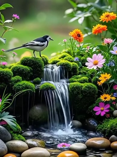 خلفيات طبيعية متحركة لزهور الربيع