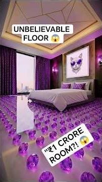 "₹1 CRORE FLOOR?! 😱 You Won’t Believe This!" luxury 🤯 bedroom floor