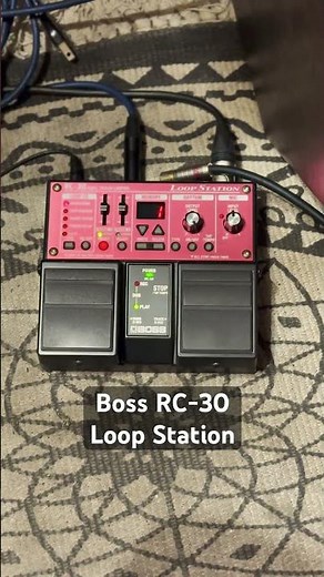 Boss RC-30 Loop Station #boss #pedal #looperpedal #roland #improvisation #guitar #singer #looppedal
