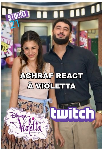 Achraf React à Violetta: Moments Épiques
