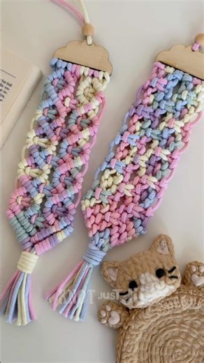 Macrame Pattern + Bookmark 🤎