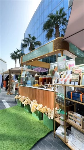CO CHOCOLAT® on Instagram: "Day 1 here at D3! 💚🤎✨ We’re officially open for Dubai Design Week. Passing by the area? Drop in, say hi, and treat yourself! We’re here until 10 PM today and tomorrow only, so don’t miss the weekend pop-up. 🍫 @d3dubai #DubaiDesignWeek #DubaiDesignDistrict #D3Dubai #CoChocolat #DubaiPopUp #DubaiEvents #MyDubai #DubaiWeekend #VisitDubai #DubaiFoodies #dxbdw25 #DubaiDesserts #UAEFoodies #ChocolateLovers #SupportLocalUAE"