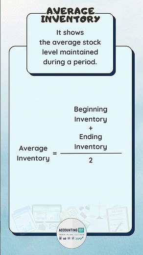 Average Inventory Formula
