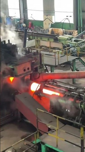 Carbon steel seamless steel pipe production process