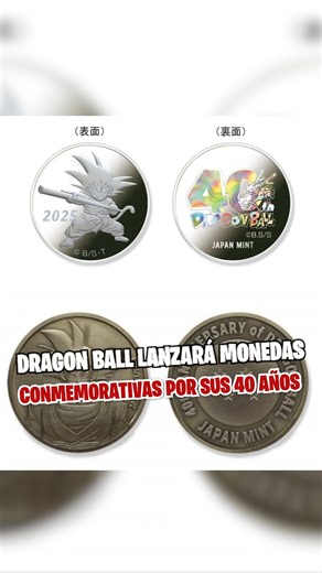 7K views · 153 reactions | #DragonBall lanzará monedas conmemorativas por sus 40 años #DBZ #DB #Gouk #Coleccionsimo #monedasconmemorativas #Anime #manga #otaku #numismática Vox: Roberto Tovar | Nación Gamer | Facebook