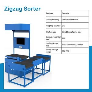 [Hot Item] Zigzag Sorter Z Type Sorter Parcel Sortation System for Express Parcel Sorting Machine